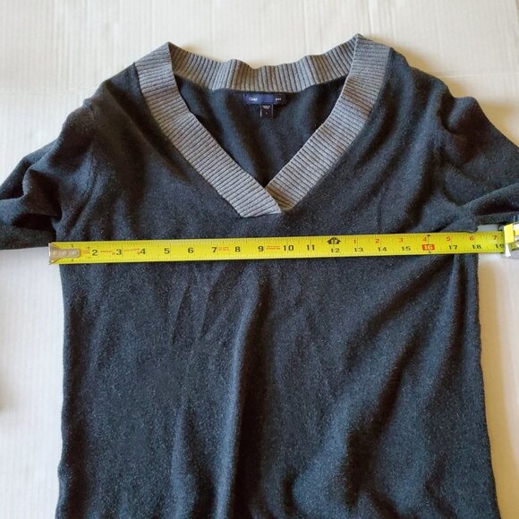 GAP Preppy Crossover Vee Colorblock Sweater Large - Picture 13 of 13